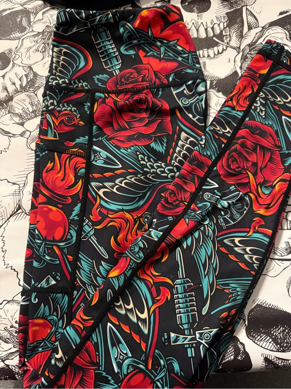 Constantly Varied Gear Full Length Tattoo Leggings